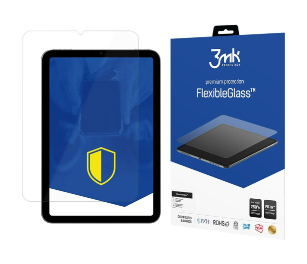 3MK Szkło hybrydowe FlexibleGlass iPad Mini 6 generacji 2021 8,3" 3M002754 - 682259 - zdjęcie